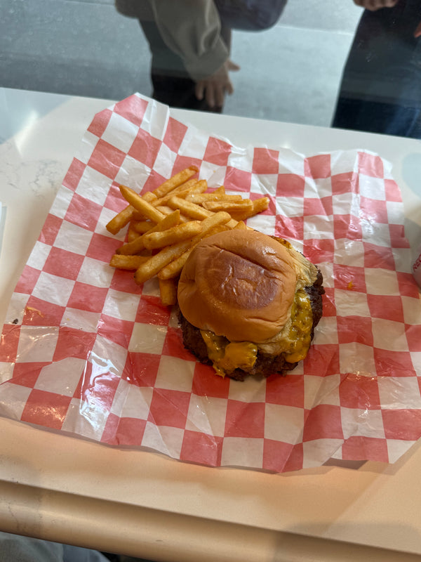 Double Cheeseburger & Fries