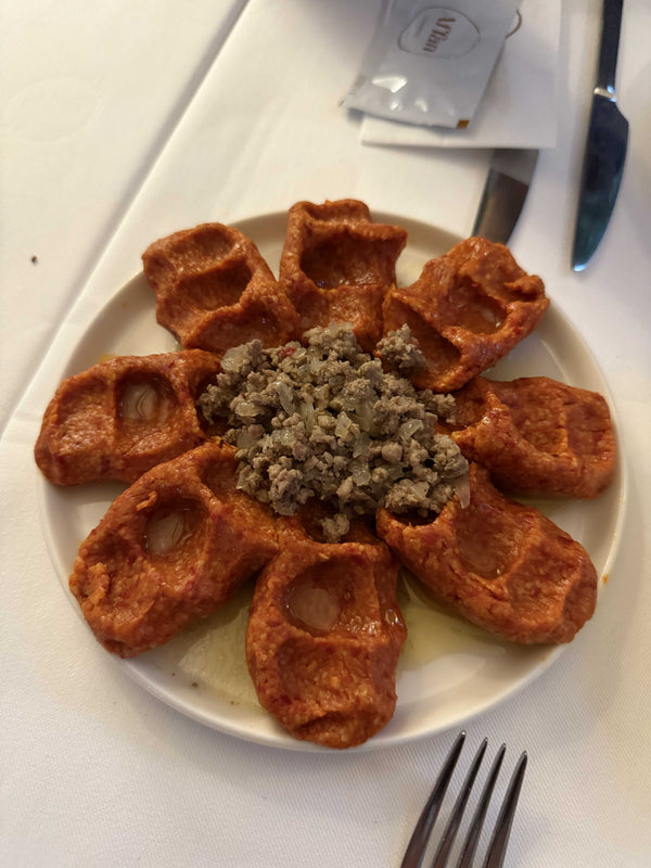 Hatay Usulü Etli Çiğ Köfte