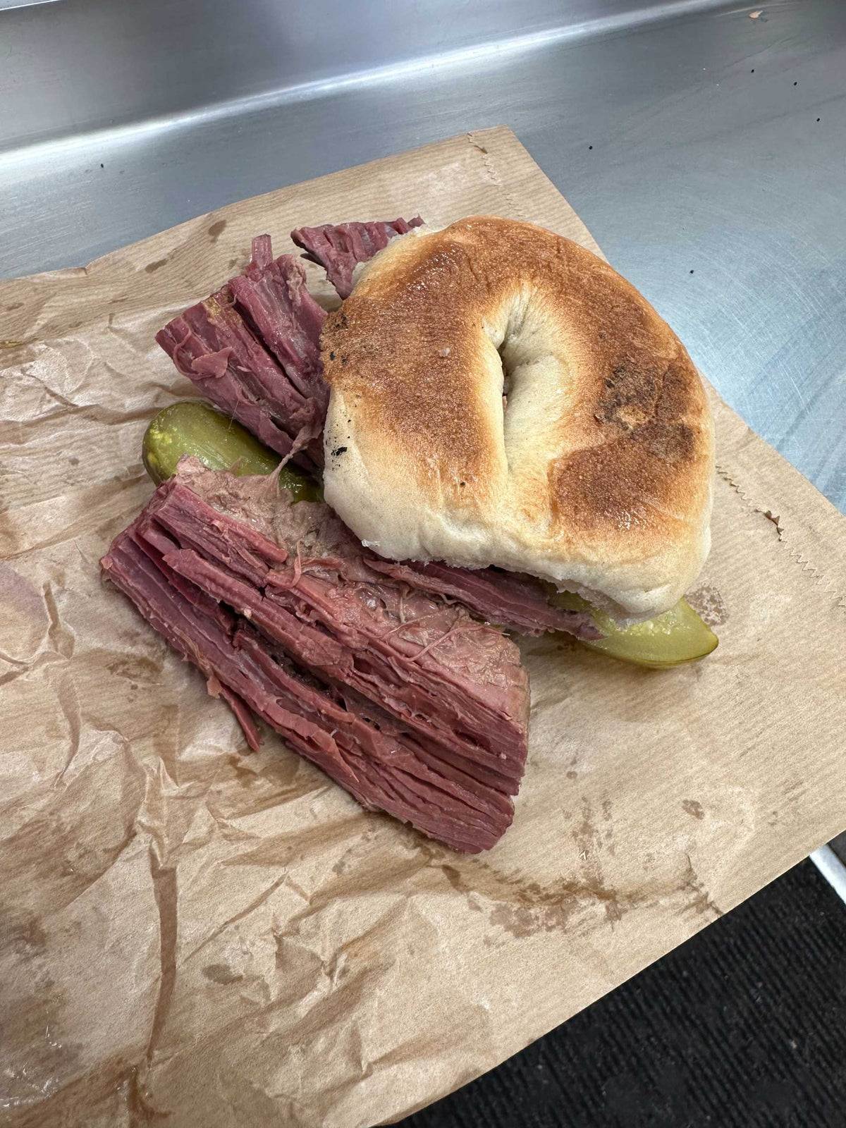 Salt Beef Bagel