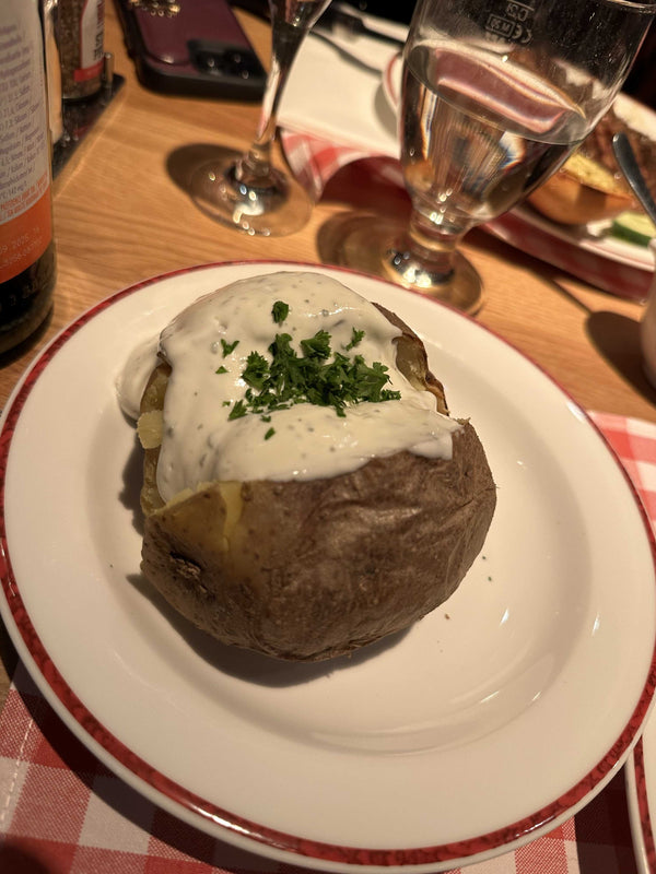 Baked Potato With Sour Cream