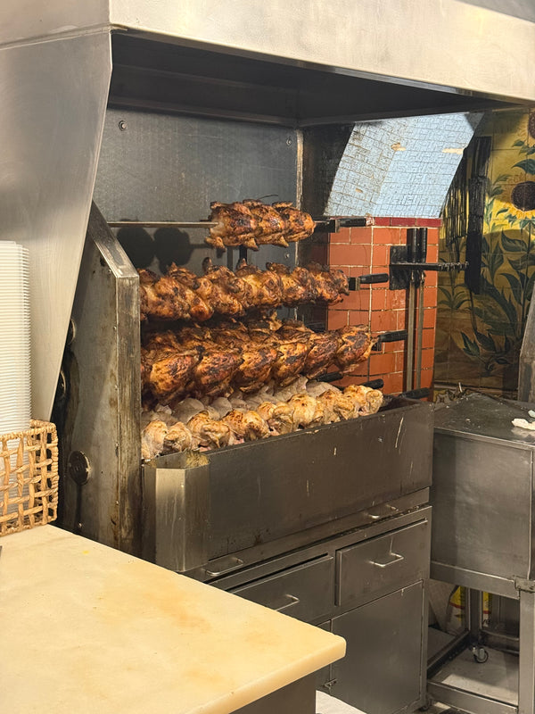 Roasted Chicken on the Spit