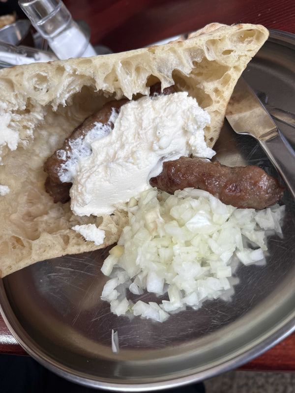 Cevapi & Kajmak