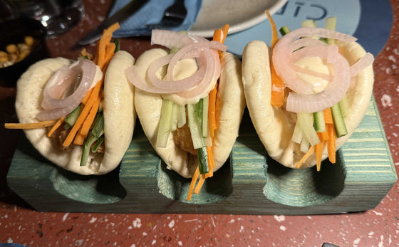 Crispy Shrimp Bao