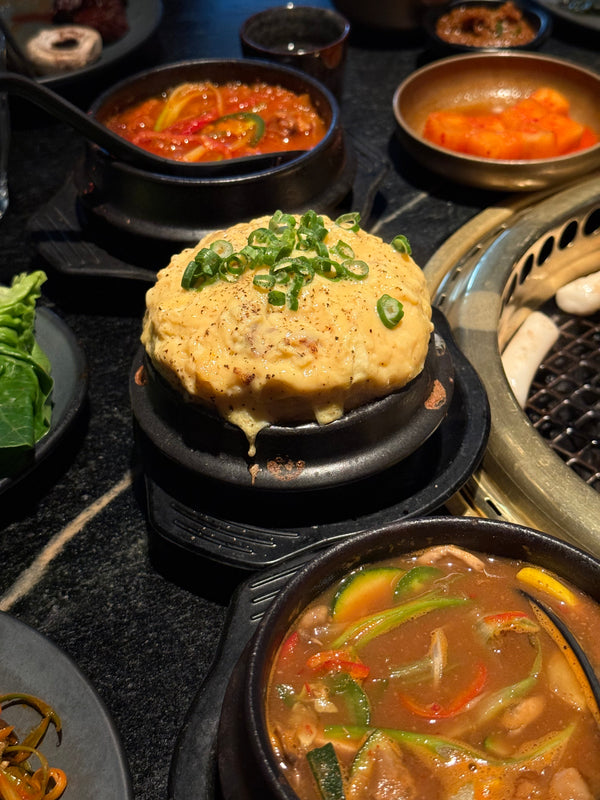 Egg Souffle & Doenjang Stew