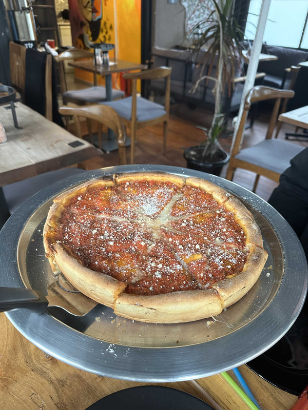 Pepperoni Deepdish Pizza