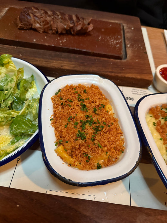 Crispy Bone Marrow Garlic Mash