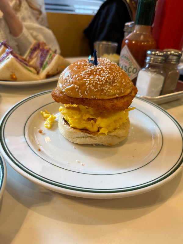 Chinatown Egg & Cheese Sando