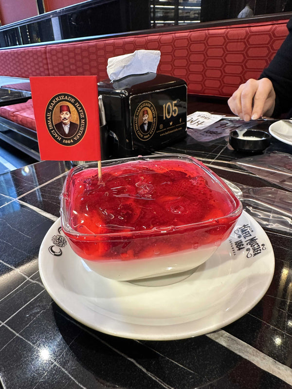 Çilekli Muhallebi