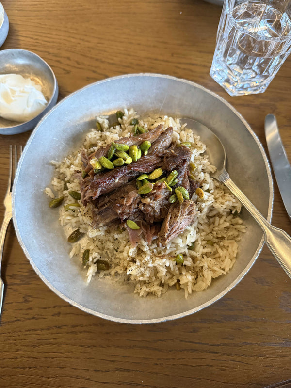 Fıstıklı Pilav ve Kuzu Tandır