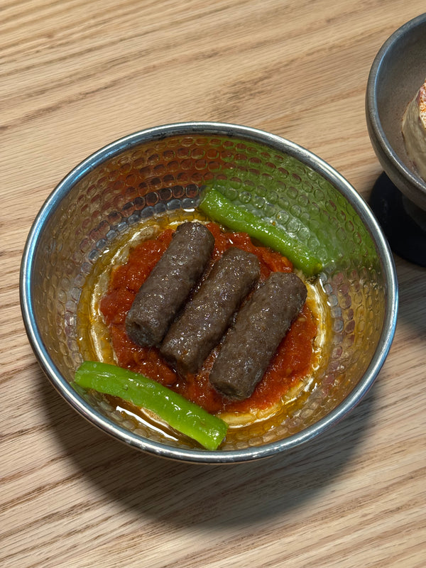 Köz Patlıcanlı Köfte