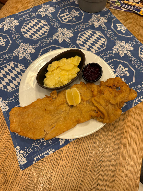 Original Wiener Schnitzel with Cranberries