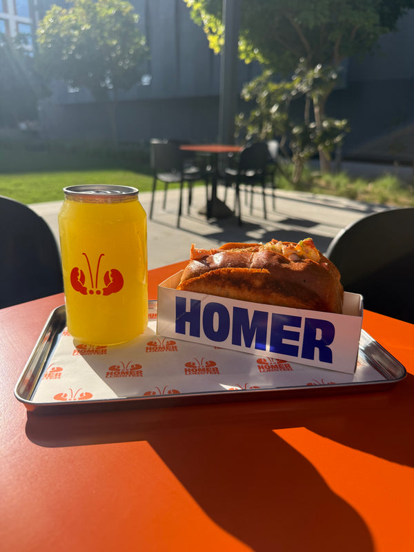 Lobster Roll with Connecticut Sauce