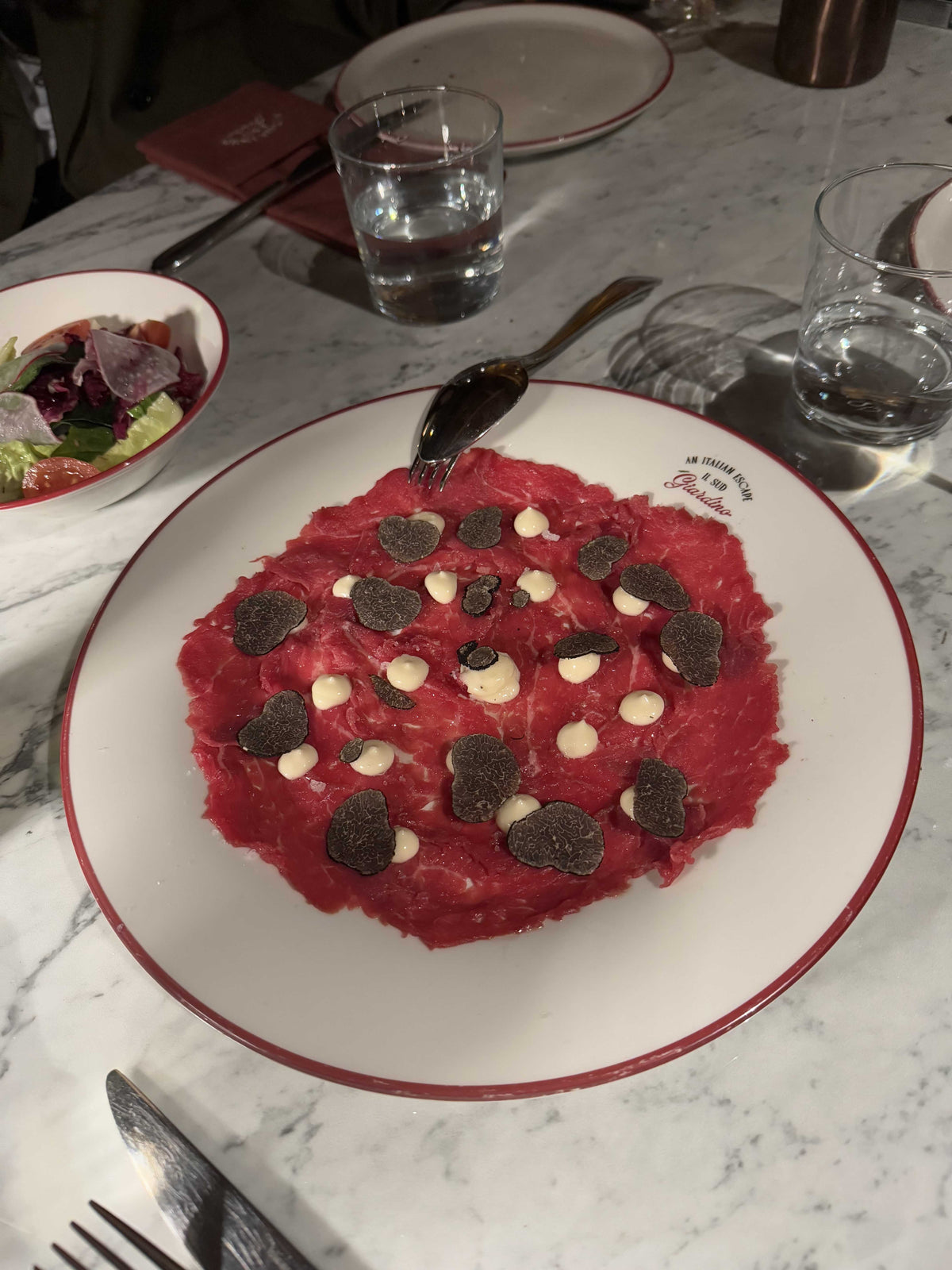 Trüflü Dana Carpaccio