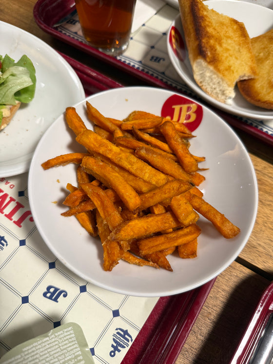 Süßkartoffelpommes