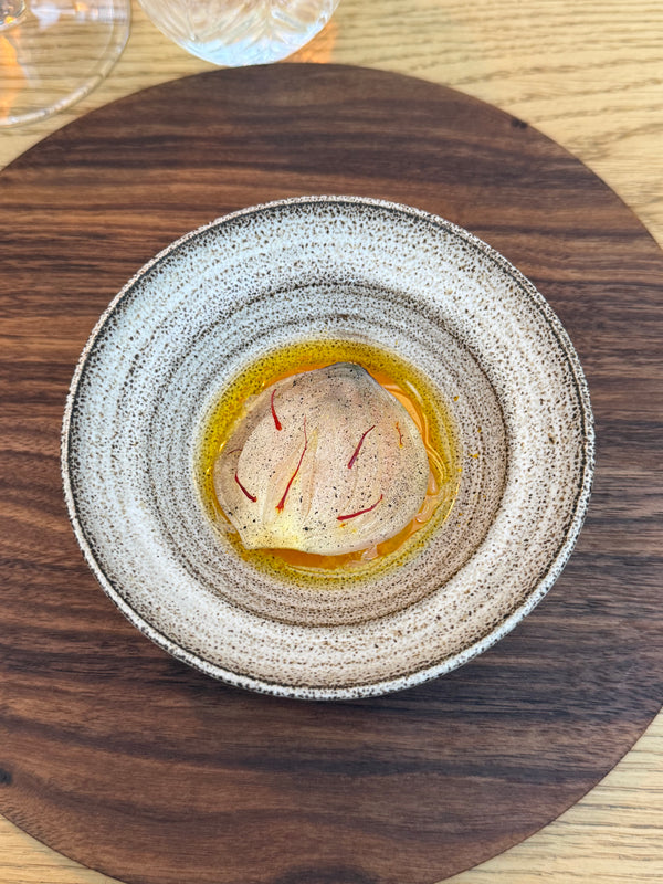 Hot and Cold Smoked Salmon with Swedish Saffron