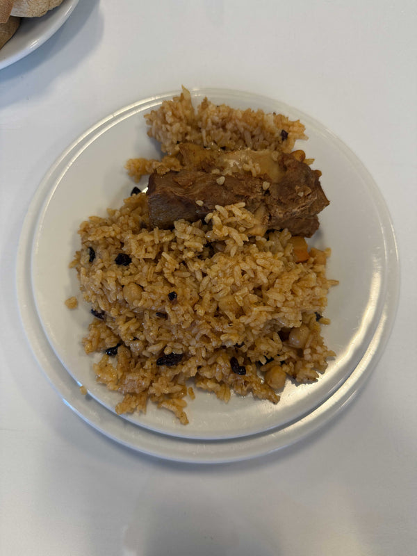 Kuzu Etli Özbek Pilavı