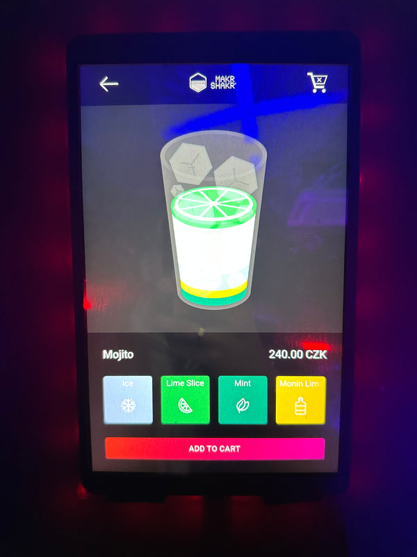 Robot Bar Menu