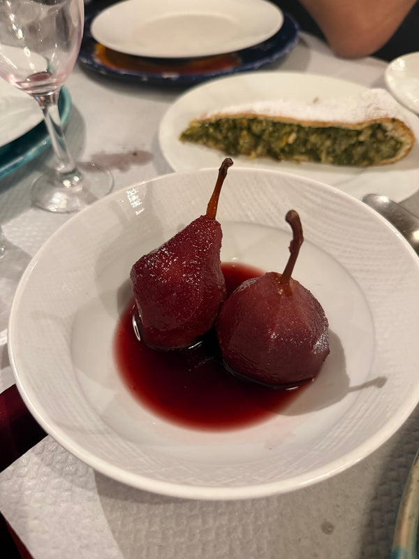 Poached Pear