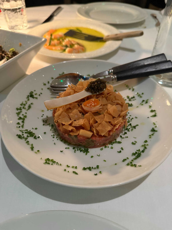 Tartare De Thon Et Caviar