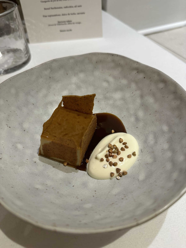 Flan Topinambour, Dulce De Leche, Sarrasin