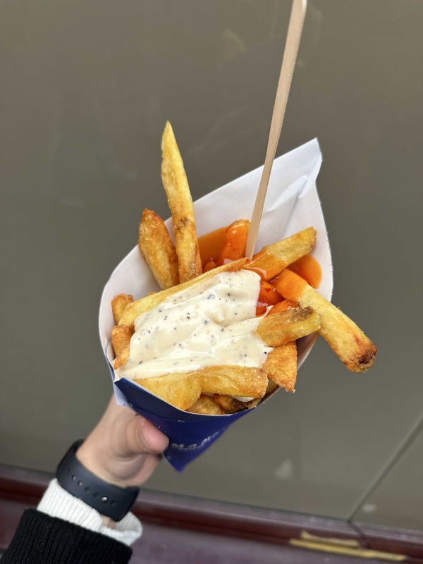 Fries with Truffle Mayo & Sweet Chilli