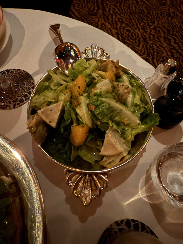 Baby Enginar Salatası, Portakal Sosu