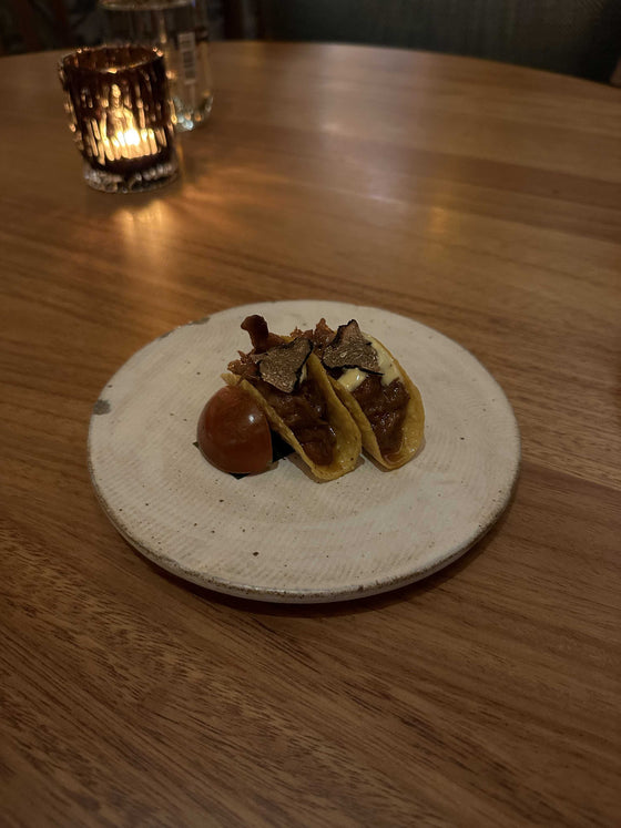 Pulled Beef Taco with Truffle