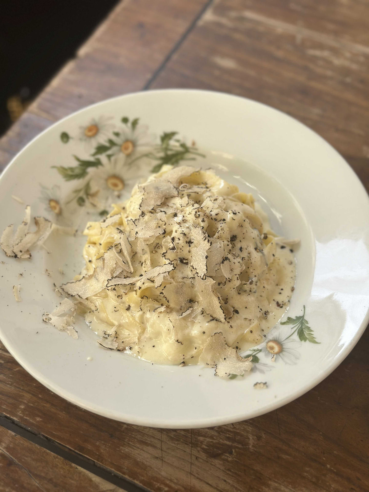 Cheese Wheel Truffle Pasta