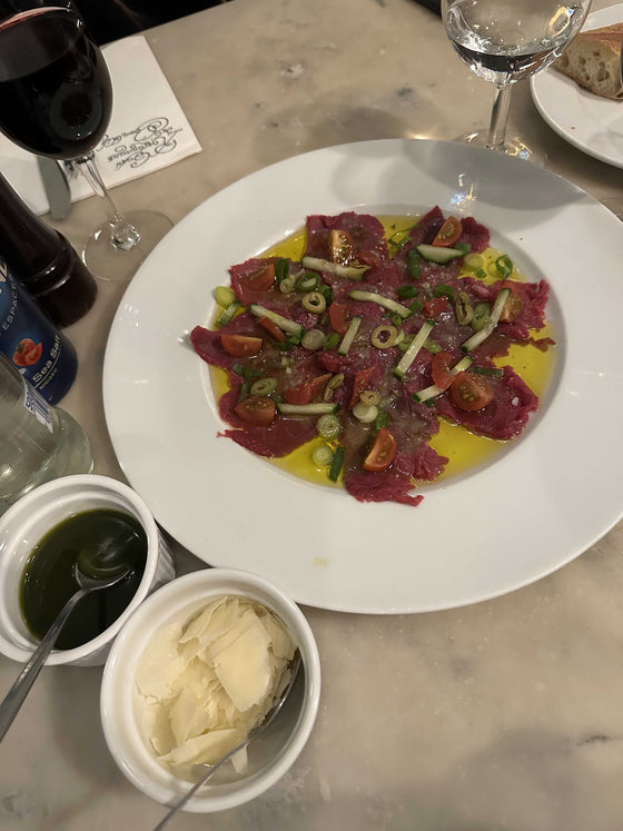 Hand Cut Beef Carpaccio