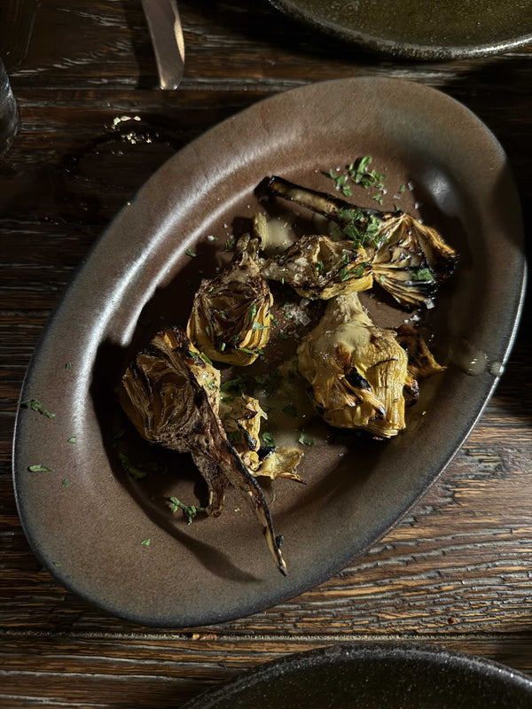 Roasted Crispy Artichokes