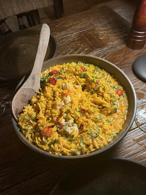 Lobster with Orzo