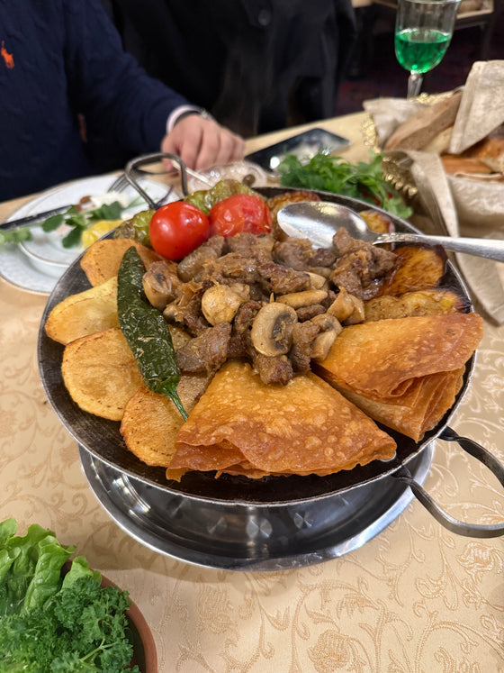 Saj-Fried Veal