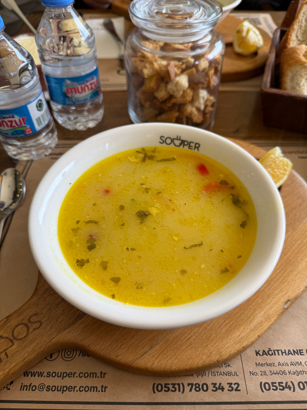Tavuk Suyu Çorbası