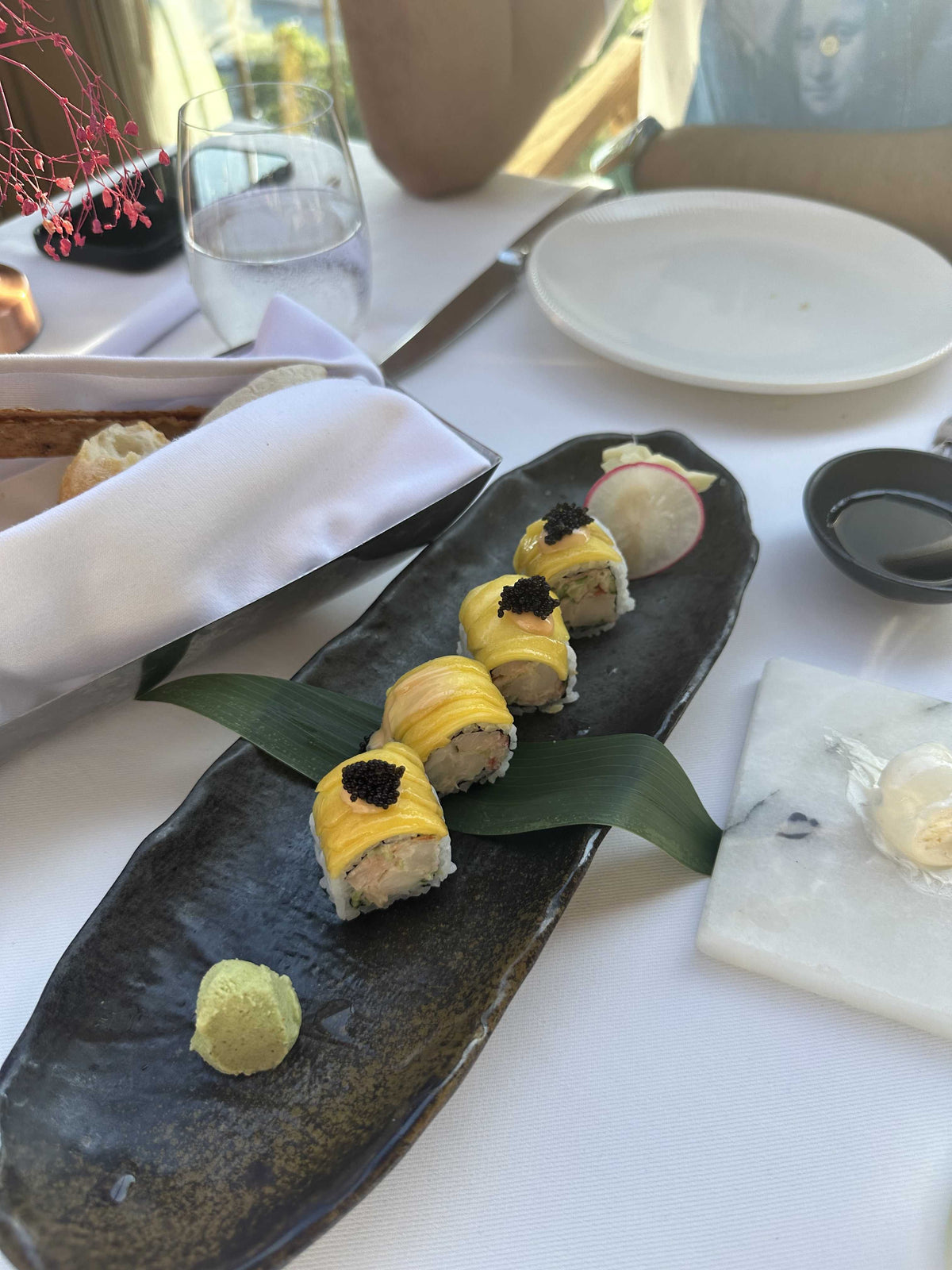 Istakoz ve Trüflü Sushi