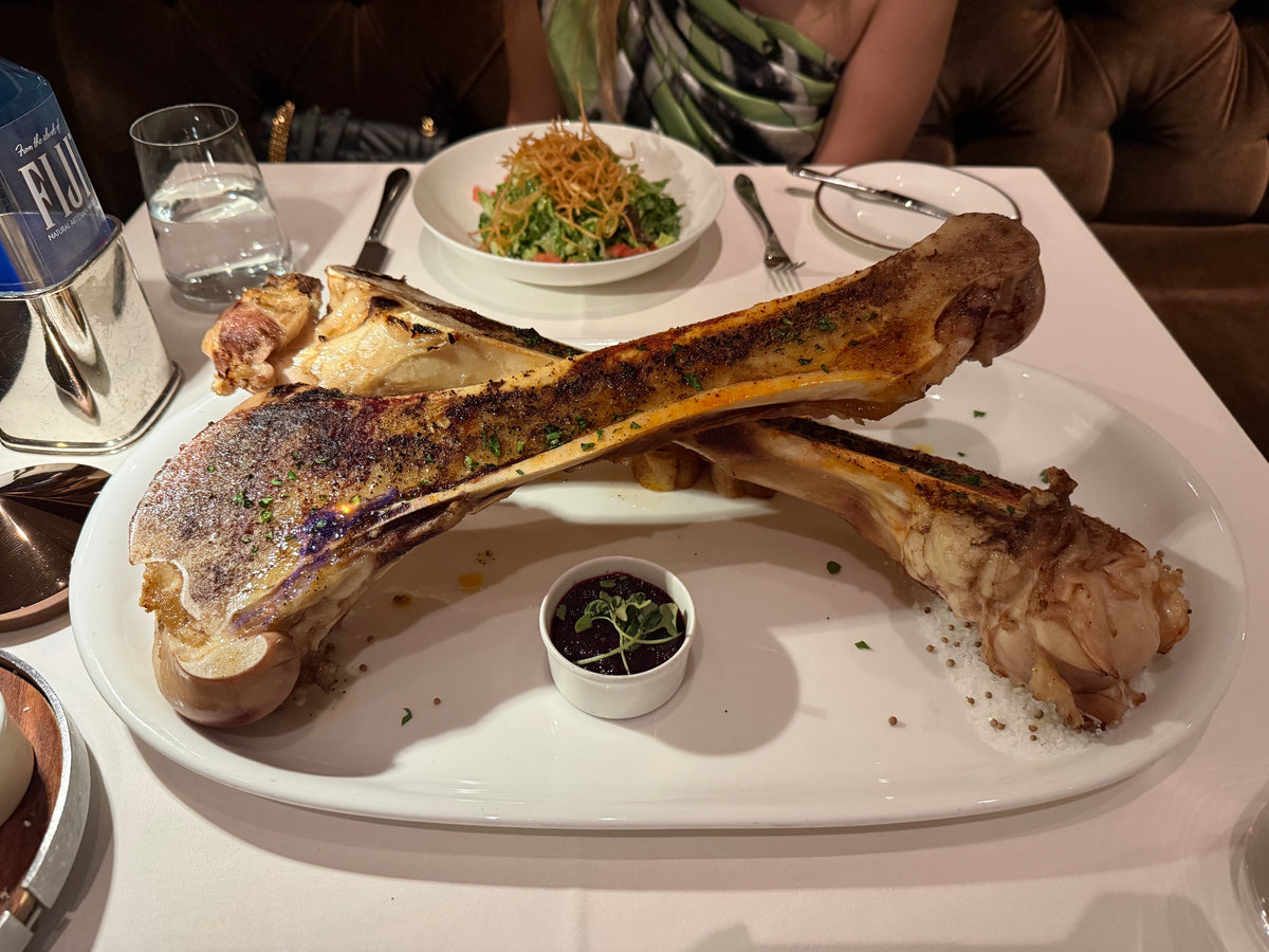 Jumbo Bone Marrow Flambe