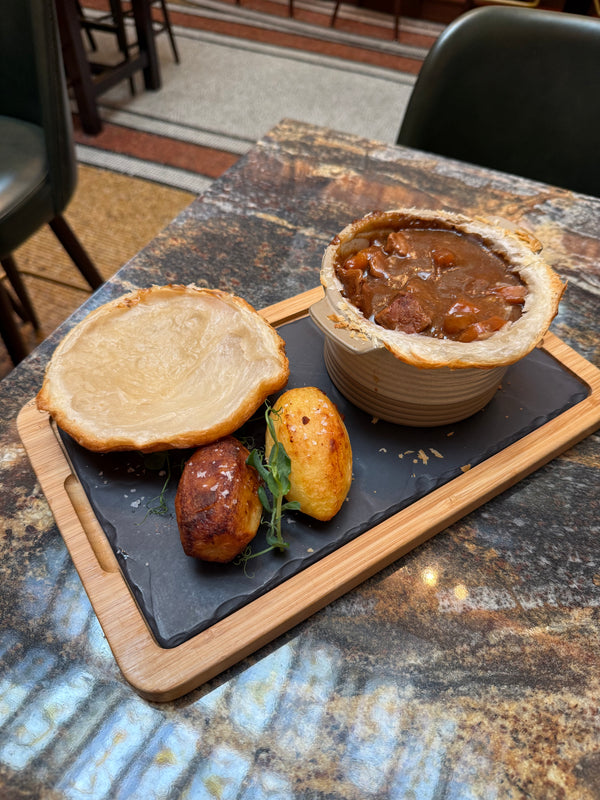 Traditional Beef & Guinness Pie