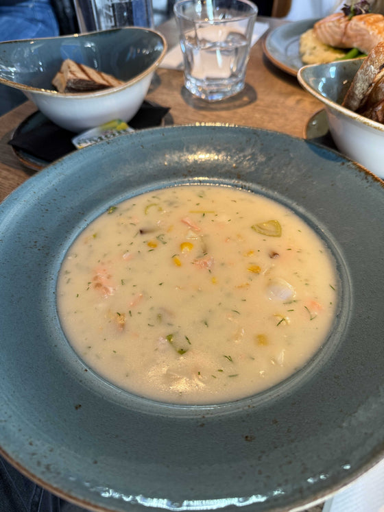 Creamy Salmon Soup