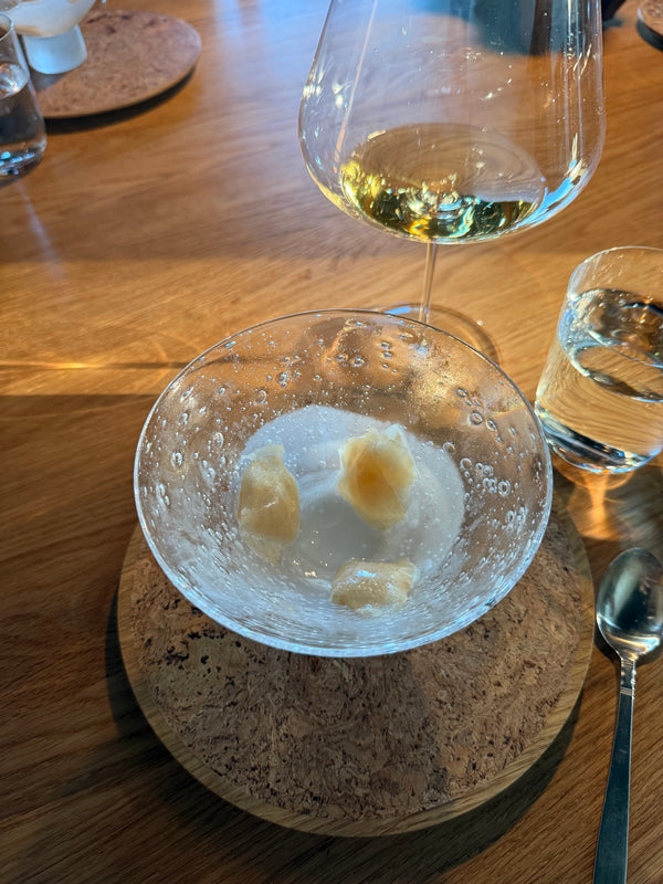 Dried Scallop, Elderflower & Horseradish