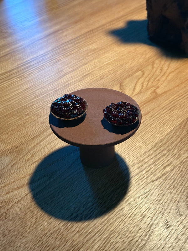 Blueberries, Blood, Pheasant Liver & Spruce