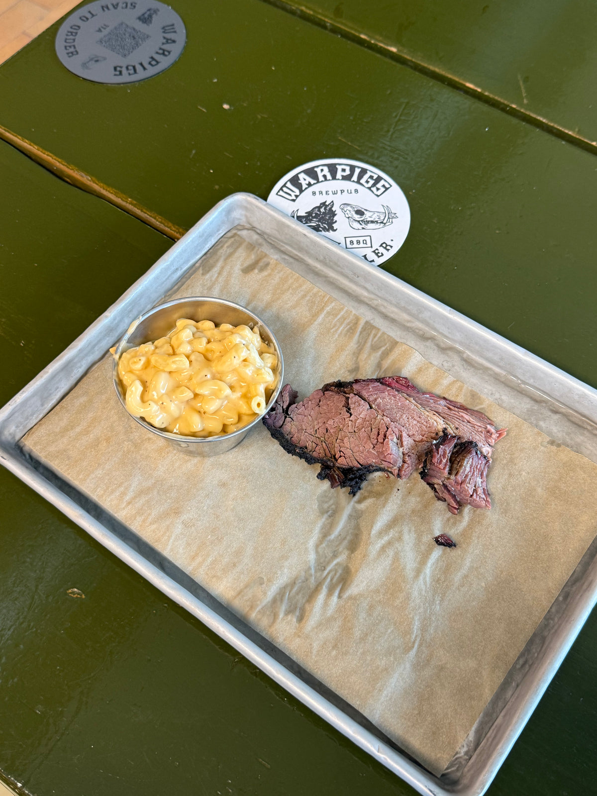 Mac N Cheese & Brisket